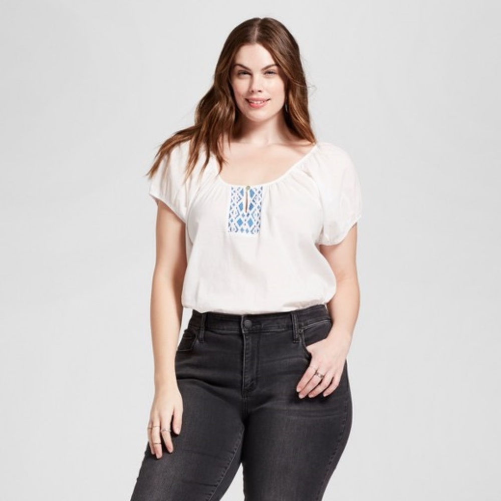 White Peasant top  NWT - Picture 2 of 7